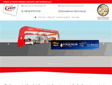 Tablet Screenshot of euro-ekol.com.pl